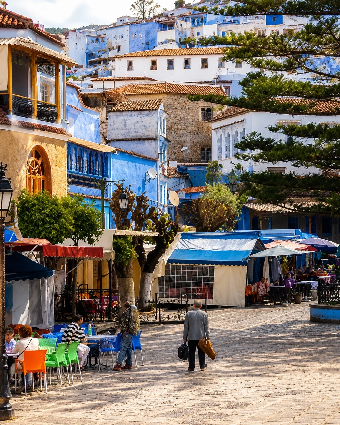 Northern Morocco route from Chefchaouen toward Tétouan