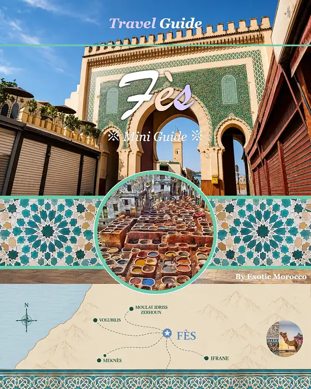 Cover of the Fez Premium Visual City Guide