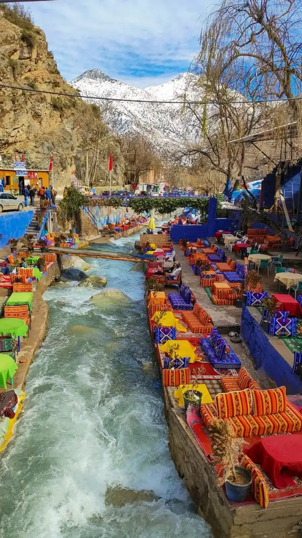 The Ourika Valley near Marrakech