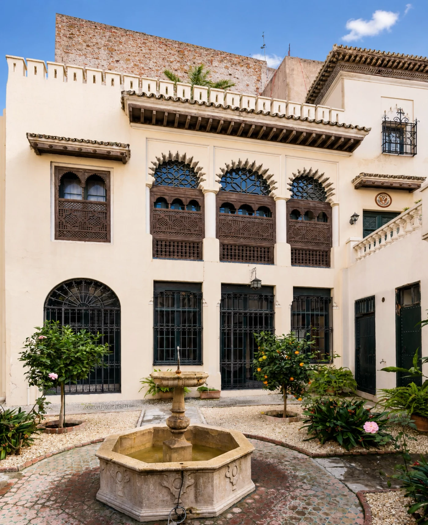 Courtyard of the Tangier American Legation