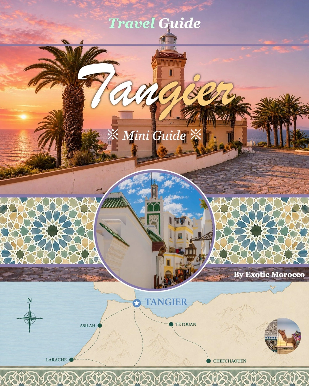 Cover of the Tangier Premium Visual City Guide