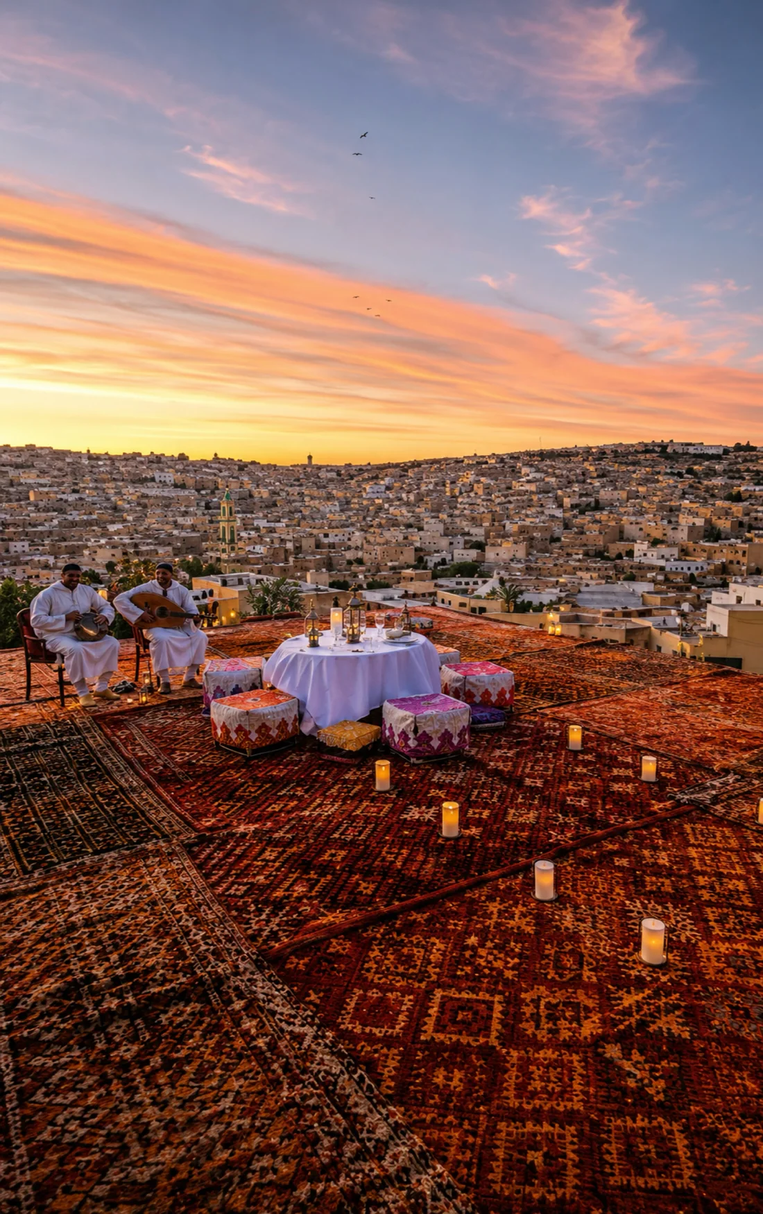 Fès medina panorama