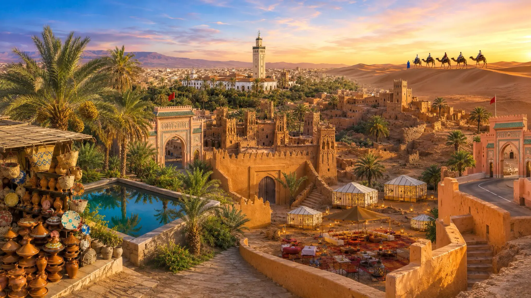 Southern Morocco, Oases and Sahara regional hero image