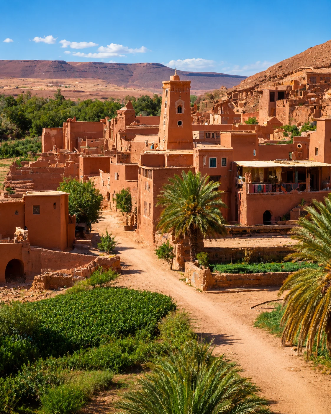 Kalaat M’Gouna — Rose Valley &amp; Dadès Landscapes — Rose town