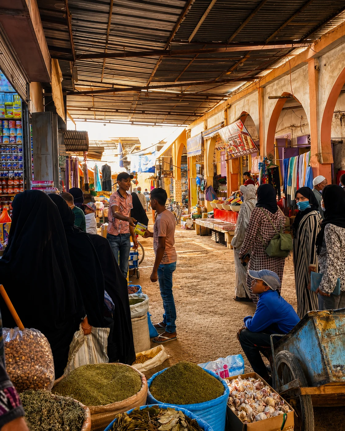 Rissani — Historic Tafilalet Market — Moulay Ali Cherif Mausoleum