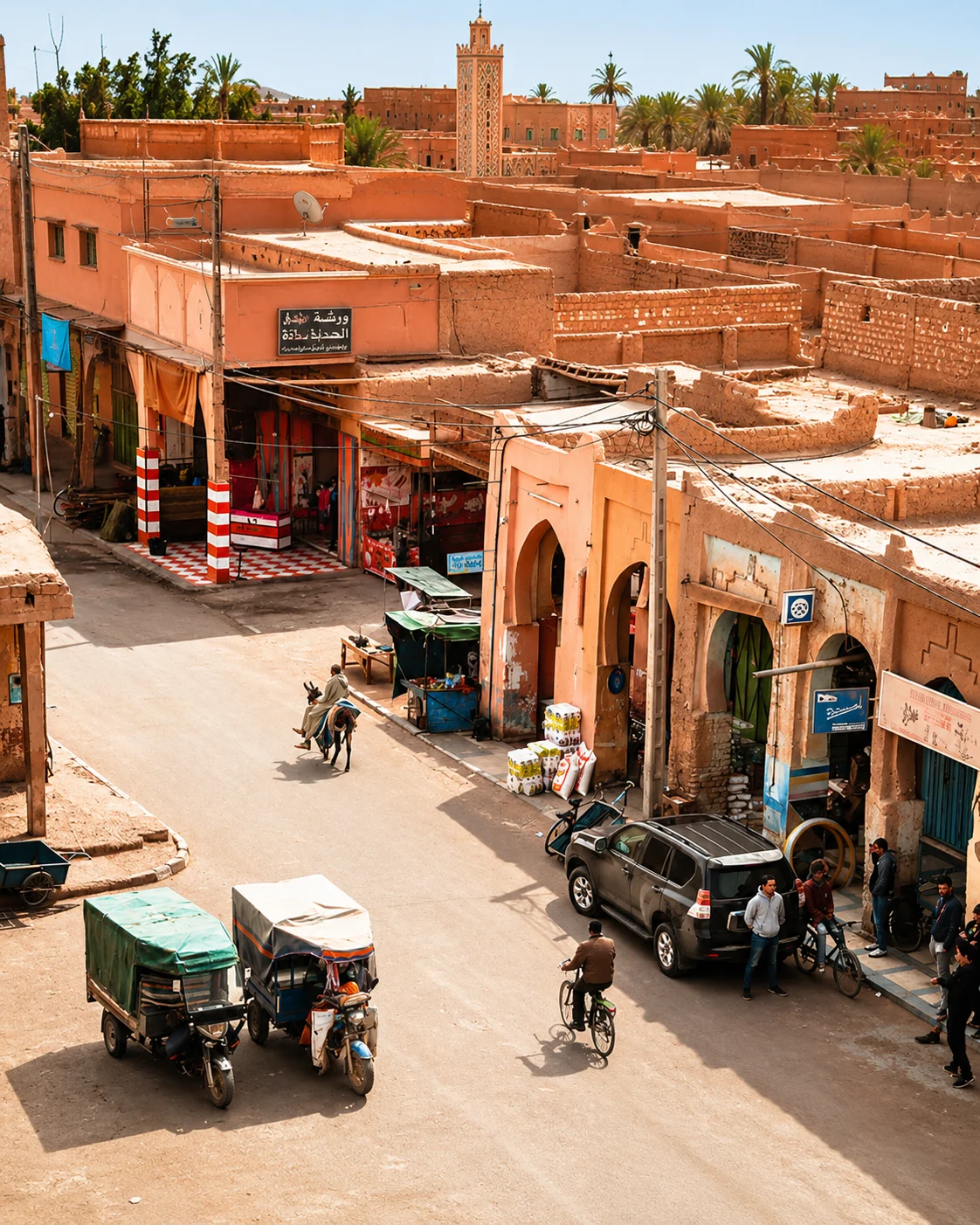 Rissani — Historic Tafilalet Market — Ksour