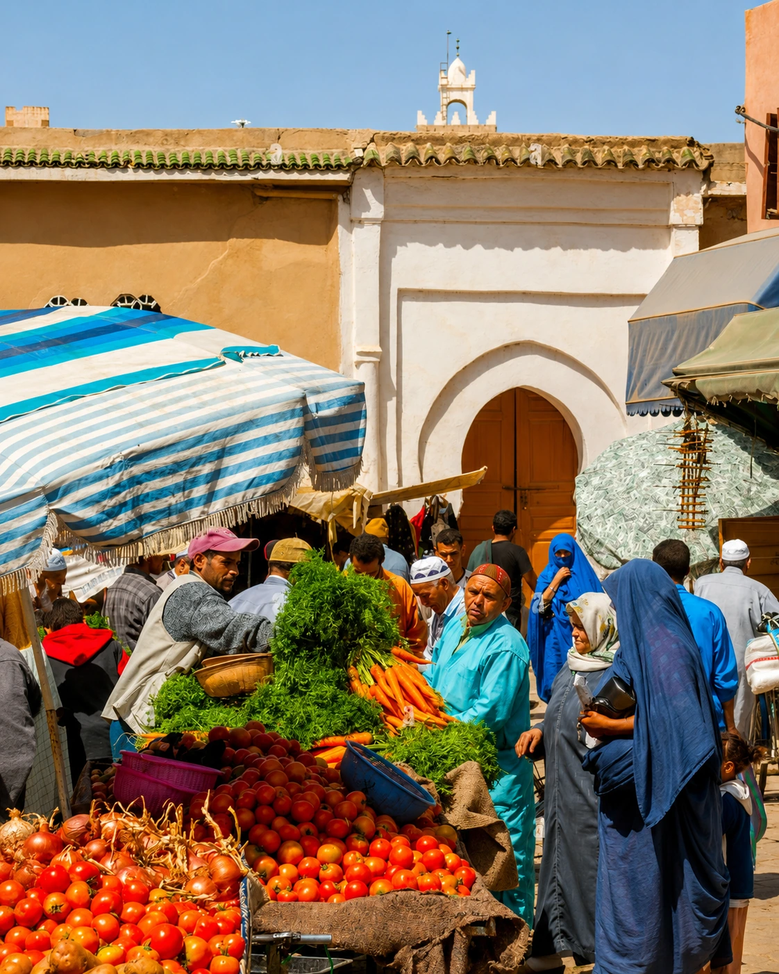 Southern Morocco route detail image — Taroudant ramparts
