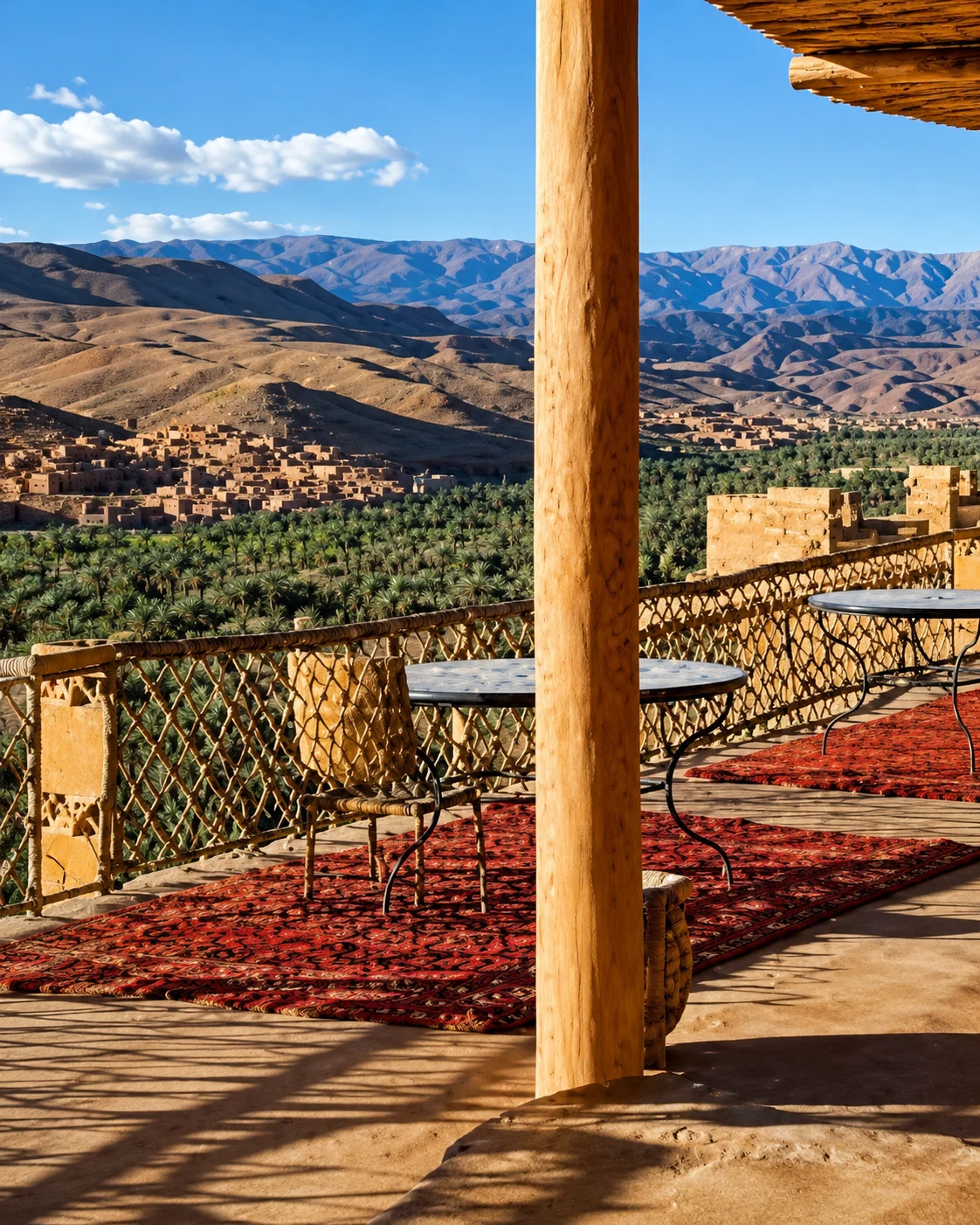 Tinghir — Todra Palms &amp; Gorge Landscapes — Old kasbahs