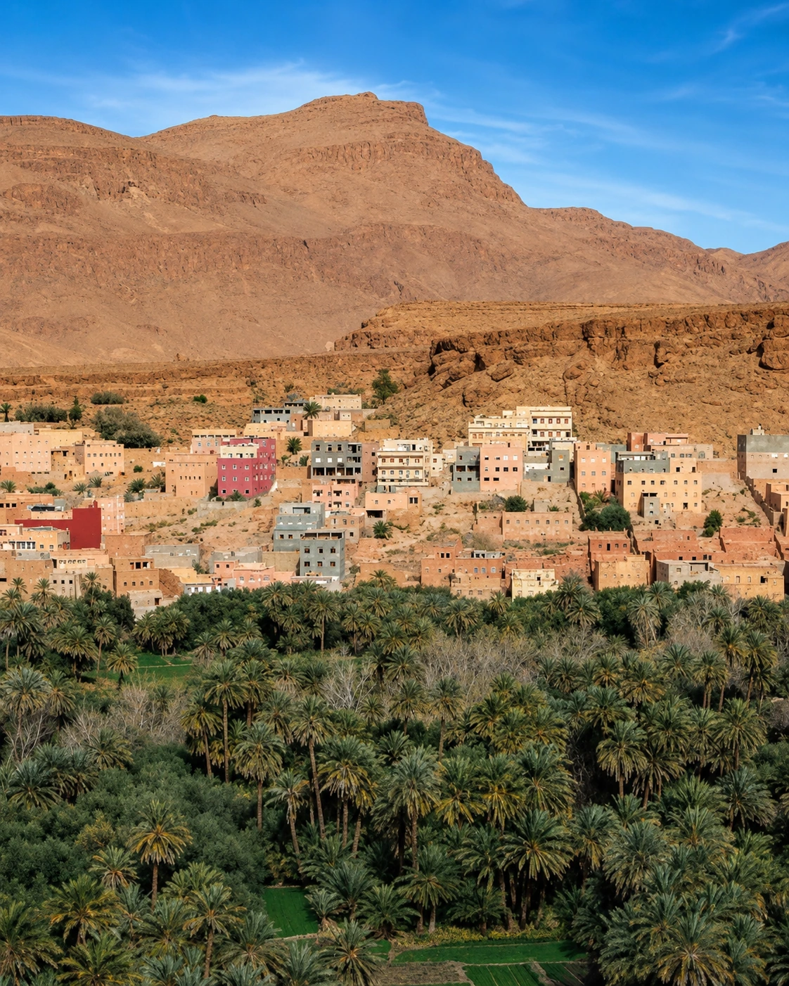 Tinghir — Todra Palms &amp; Gorge Landscapes — High Atlas edge