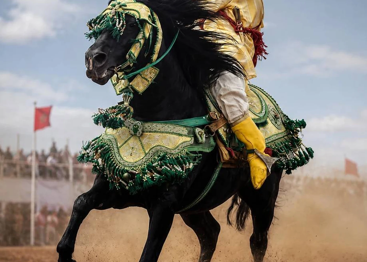 Tbourida: a distinct equestrian practice, not a shorthand for every Amazigh community.