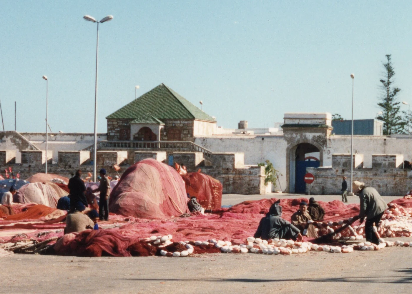 Essaouira’s fishing port photographed in 1989.