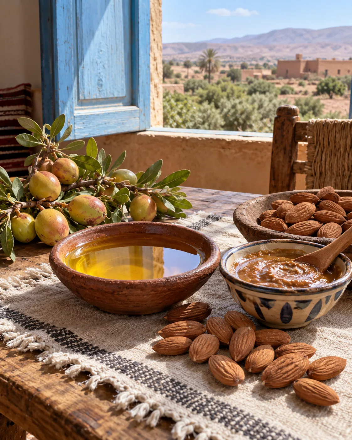 Oils, nuts and sweetness