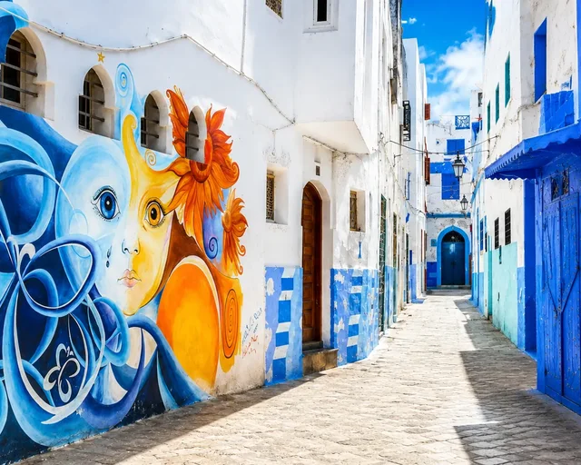 Asilah — city or landscape context from the Exotic Morocco collection.