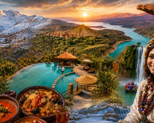 Azilal — city or landscape context from the Exotic Morocco collection.
