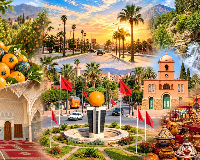 Berkane — city or landscape context from the Exotic Morocco collection.