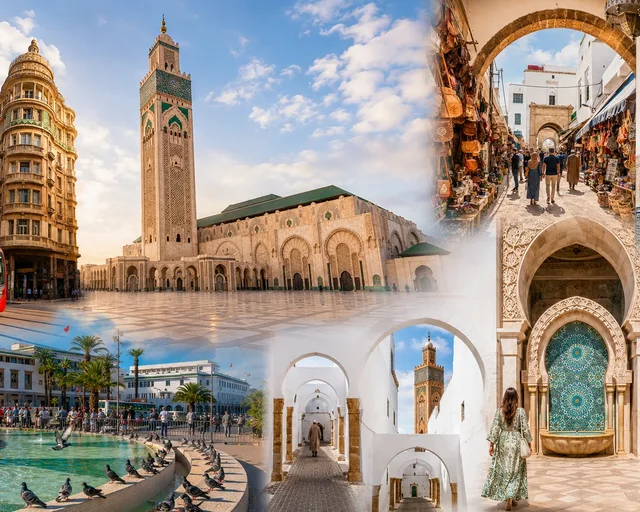 Casablanca — city or landscape context from the Exotic Morocco collection.