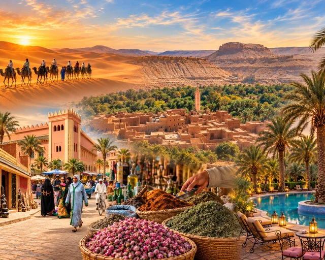 Erfoud — city or landscape context from the Exotic Morocco collection.