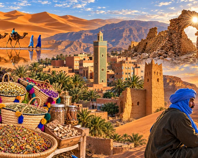 Errachidia — city or landscape context from the Exotic Morocco collection.