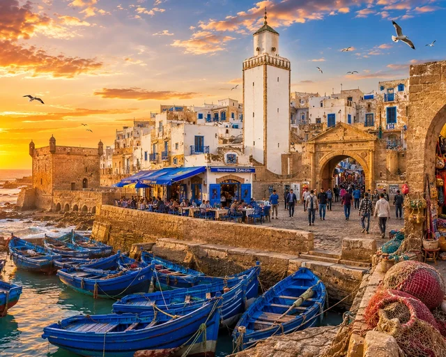 Essaouira — city or landscape context from the Exotic Morocco collection.