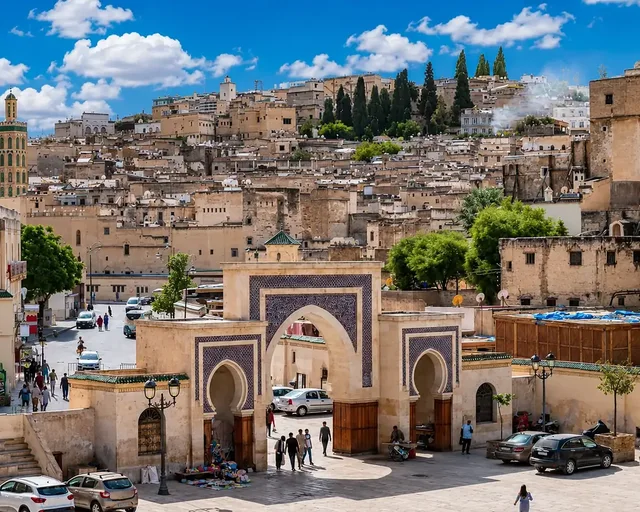 Fès — city or landscape context from the Exotic Morocco collection.
