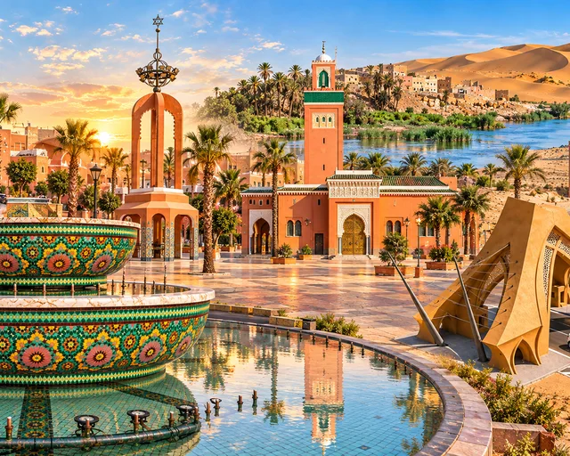 Laâyoune — city or landscape context from the Exotic Morocco collection.