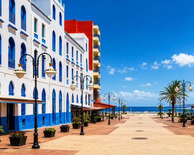 Larache — city or landscape context from the Exotic Morocco collection.