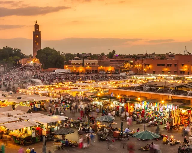Marrakech — city or landscape context from the Exotic Morocco collection.