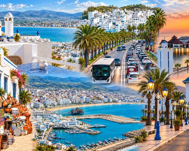 M'diq-Rincón — city or landscape context from the Exotic Morocco collection.