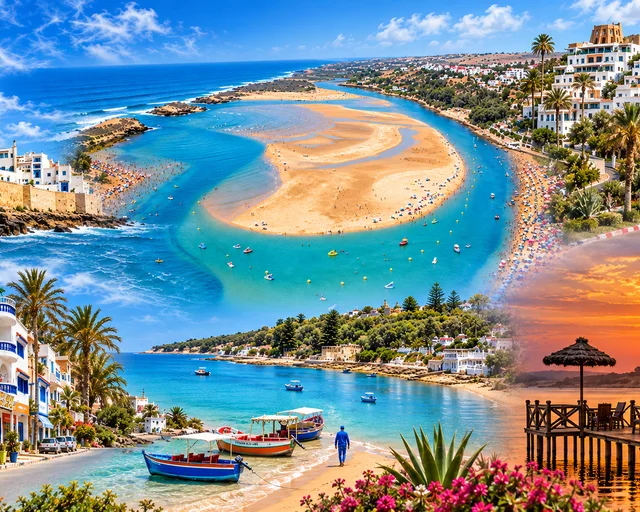 Oualidia — city or landscape context from the Exotic Morocco collection.