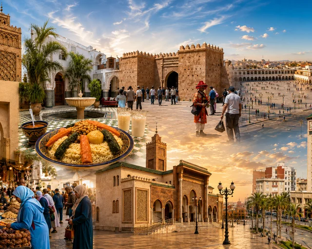 Oujda — city or landscape context from the Exotic Morocco collection.
