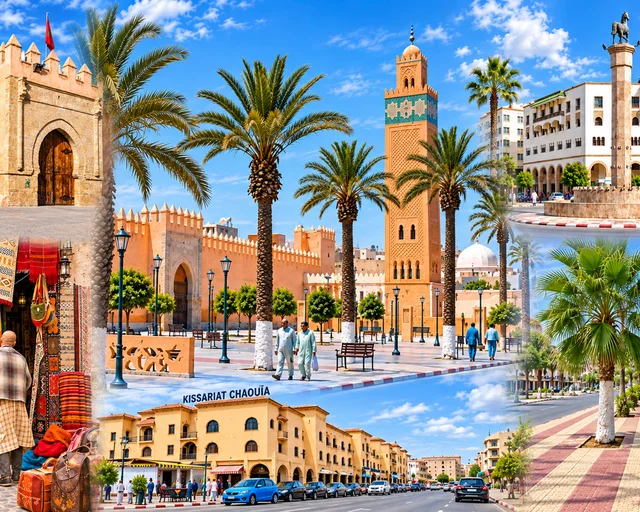 Settat — city or landscape context from the Exotic Morocco collection.