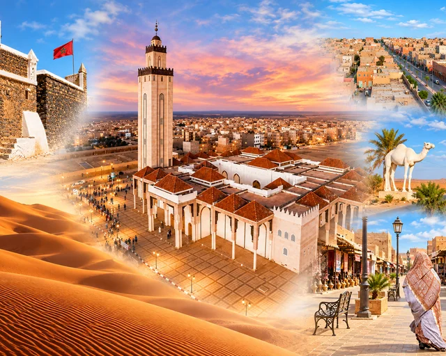 Smara — city or landscape context from the Exotic Morocco collection.
