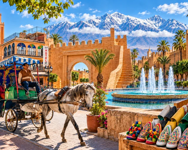 Taroudant — city or landscape context from the Exotic Morocco collection.