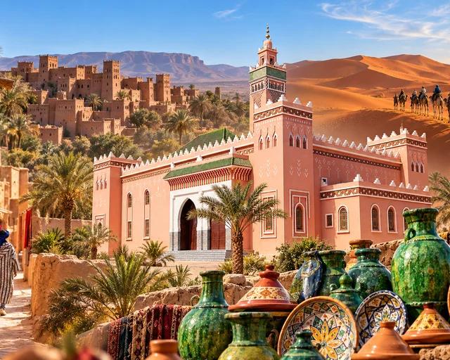 Zagora — city or landscape context from the Exotic Morocco collection.