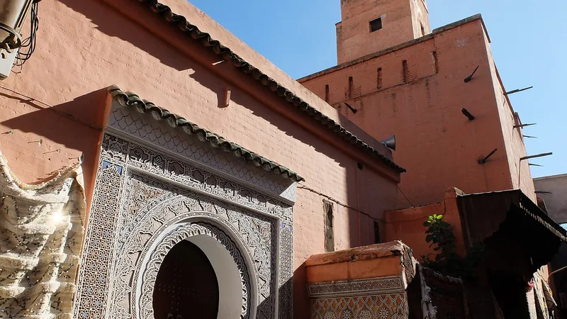 Mouassine Mosque, Marrakech.