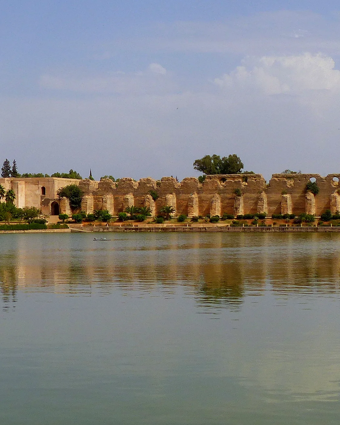 Meknès offers room to pause beside the monumental city.