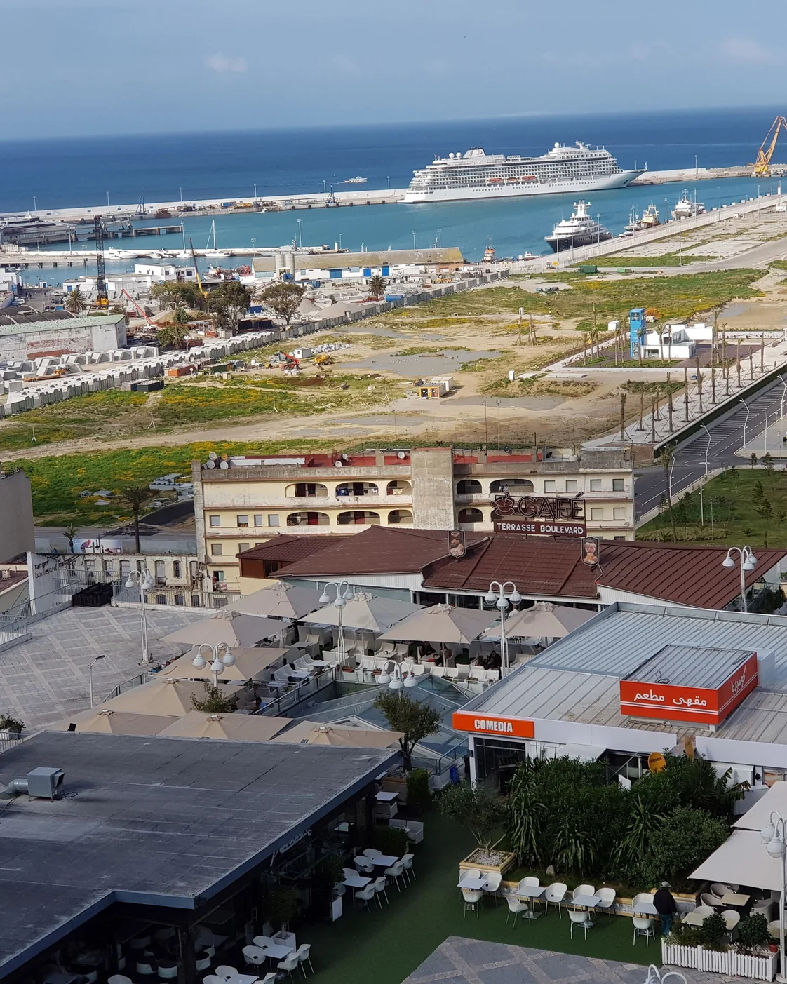 Tangier’s port and city: the arrival terminal changes the onward journey.