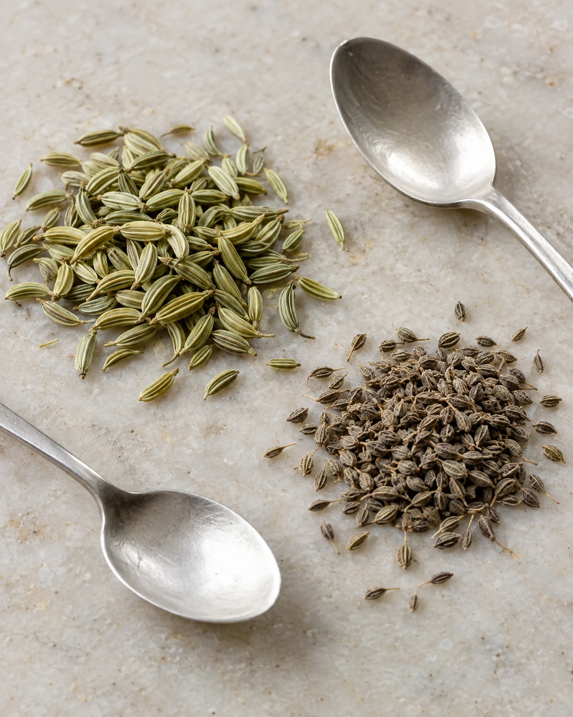 Fennel and anise seeds