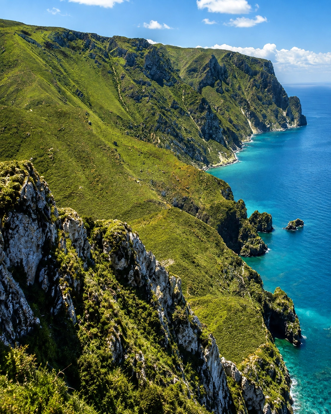 Cala Iris coast near Al Hoceima
