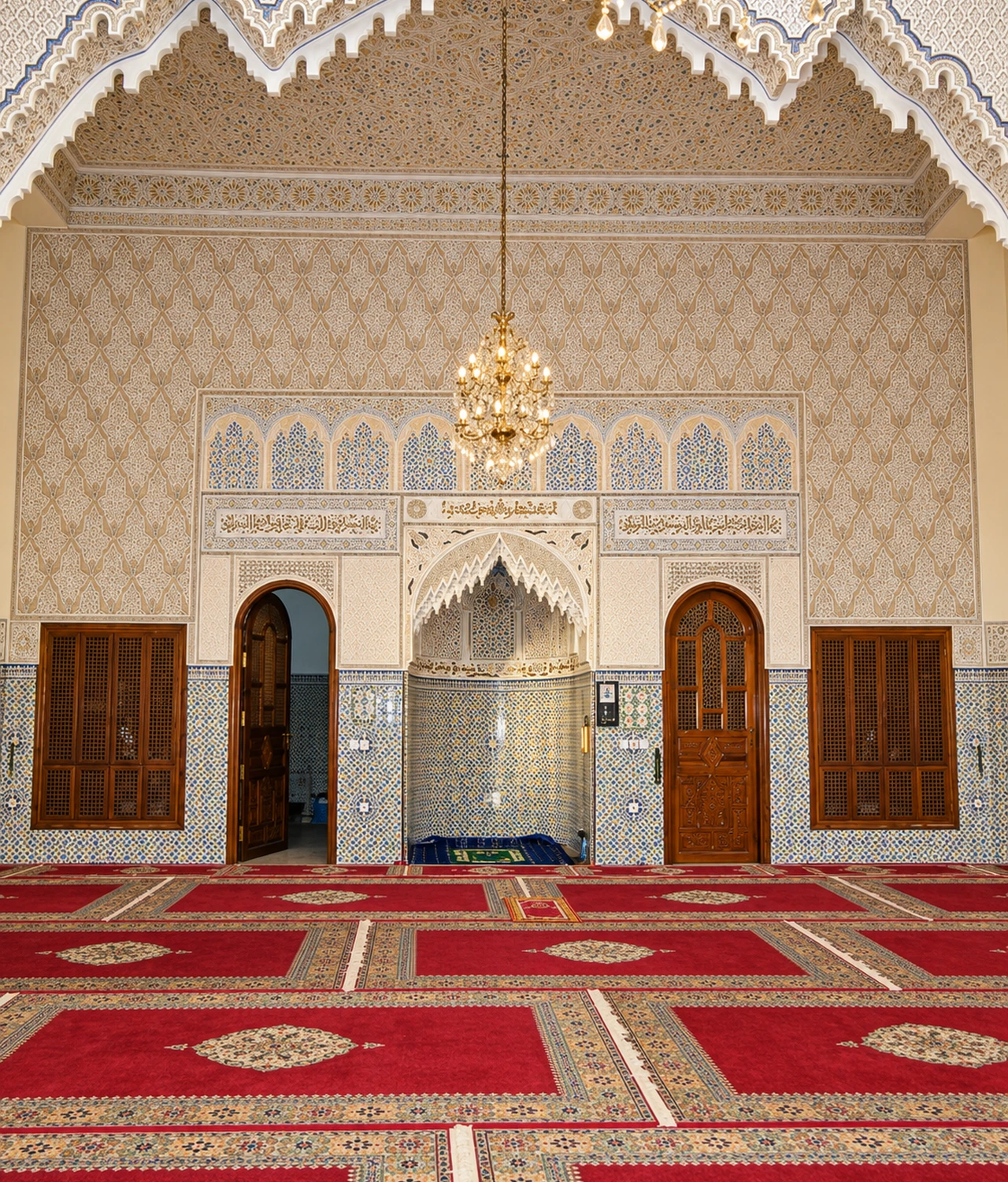 Mosque interior in Berkane