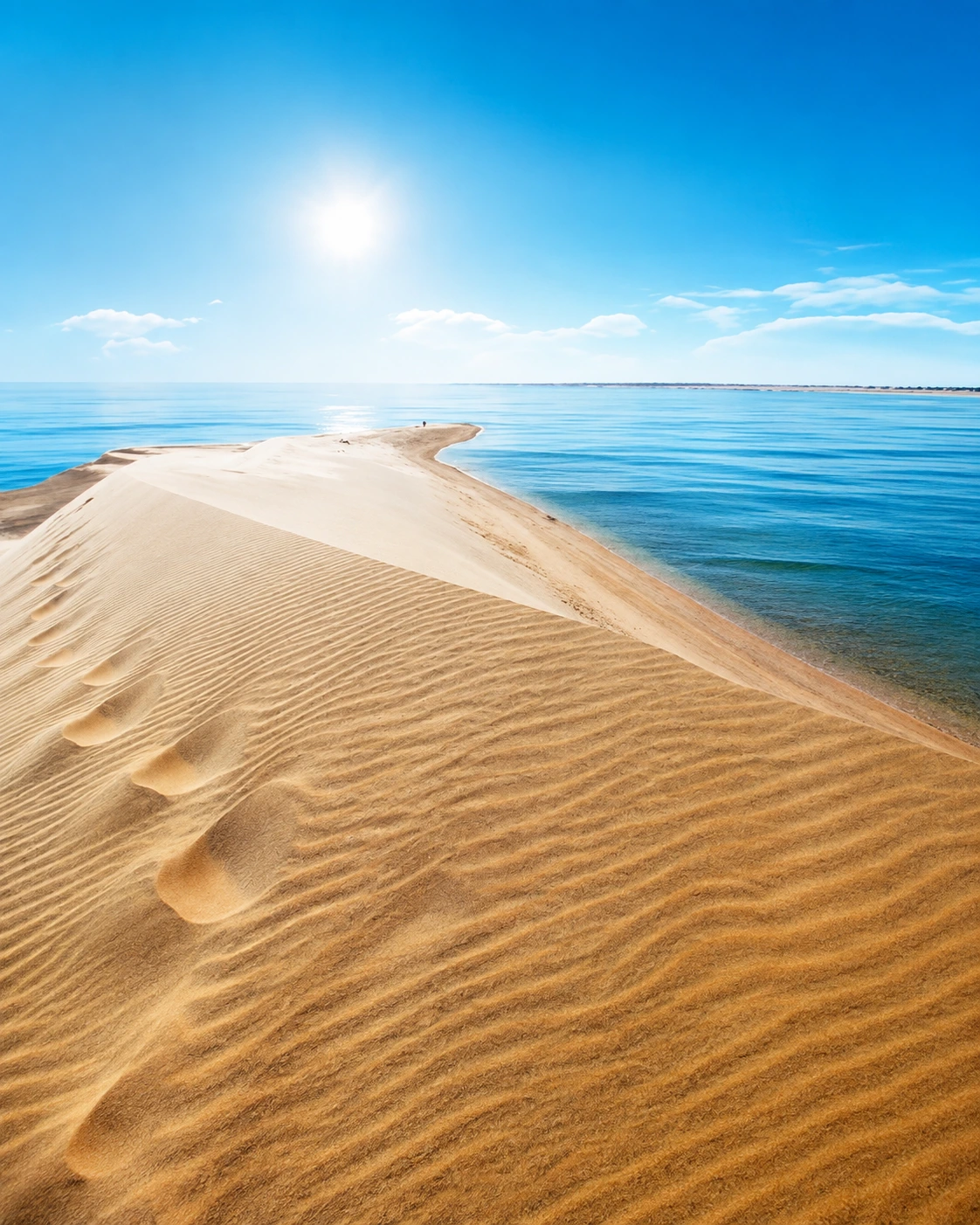 Illustrative Dakhla waterfront with fishing boats