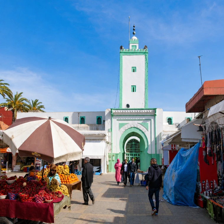 Kasbah of Fedala gateway in Mohammedia