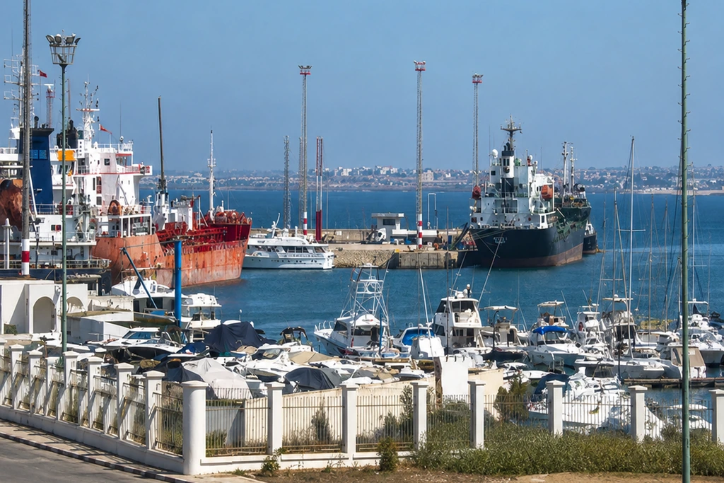 Port water and harbour infrastructure in Mohammedia