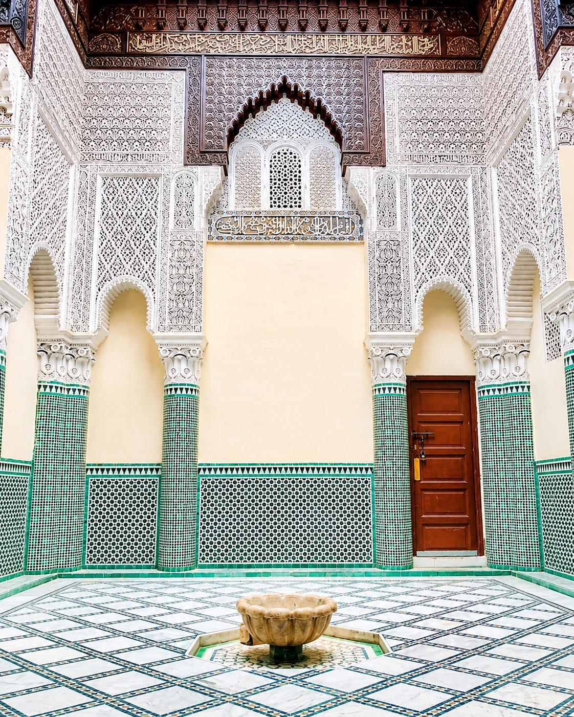 Oujda first visit interior and courtyard atmosphere