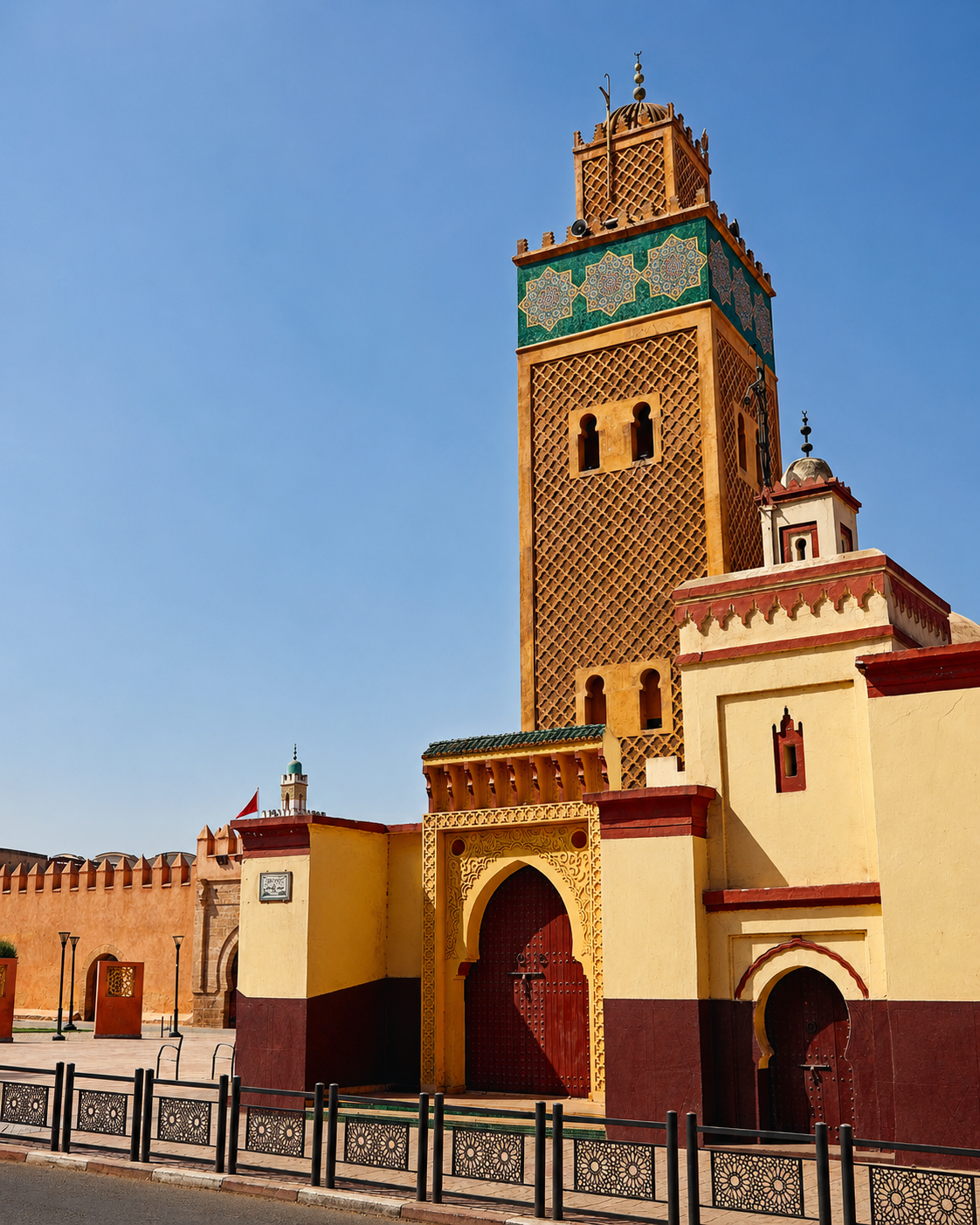 Sidi Laghlimi mosque and minaret in Settat