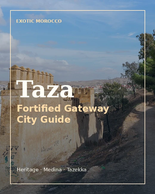 Cover of the Taza Visual City Guide