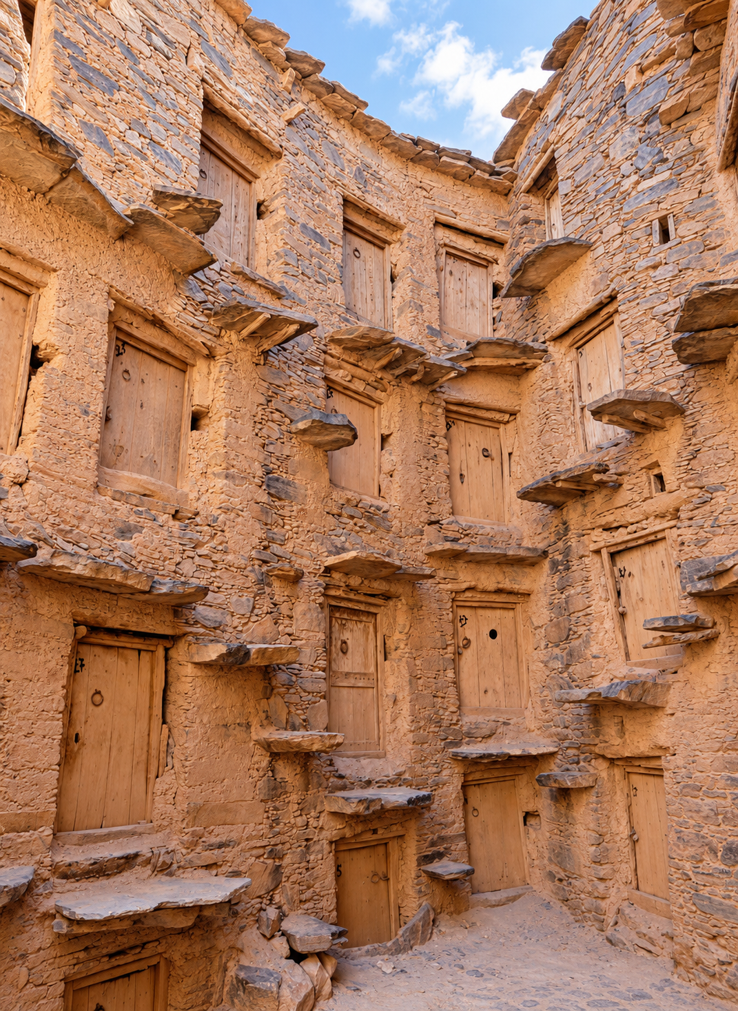 The Granaries of Amtoudi