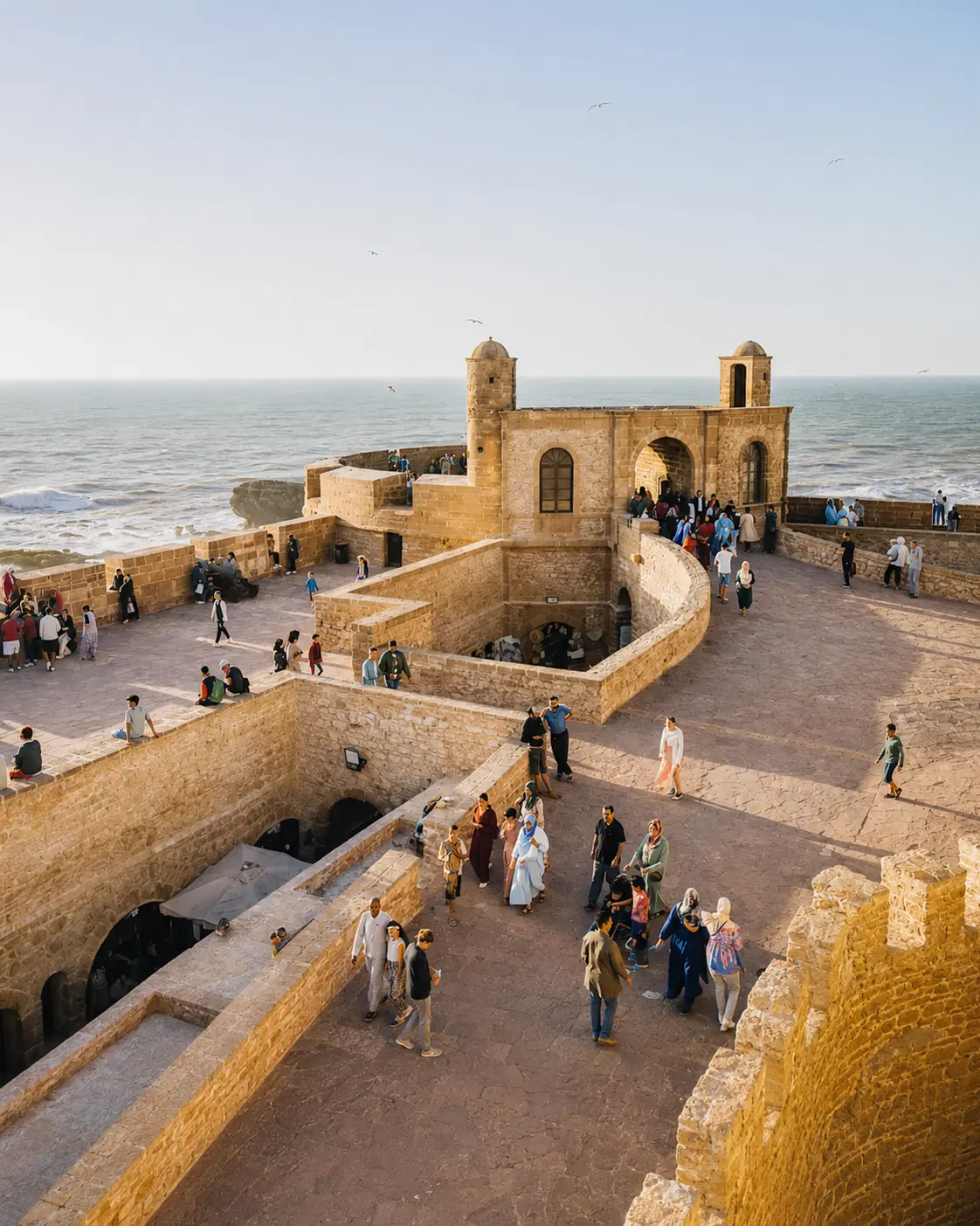 Essaouira city and Atlantic coastal atmosphere, the guide context for the Mogador Islands