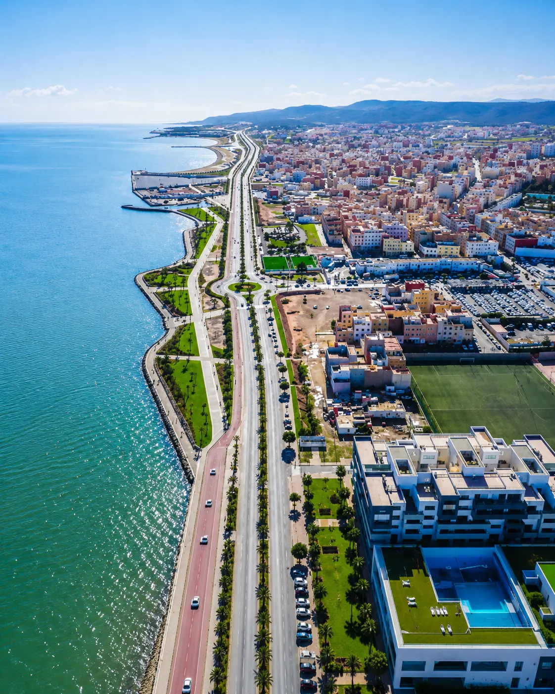 Nador city and Mediterranean coast, the gateway context for Ras El Ma