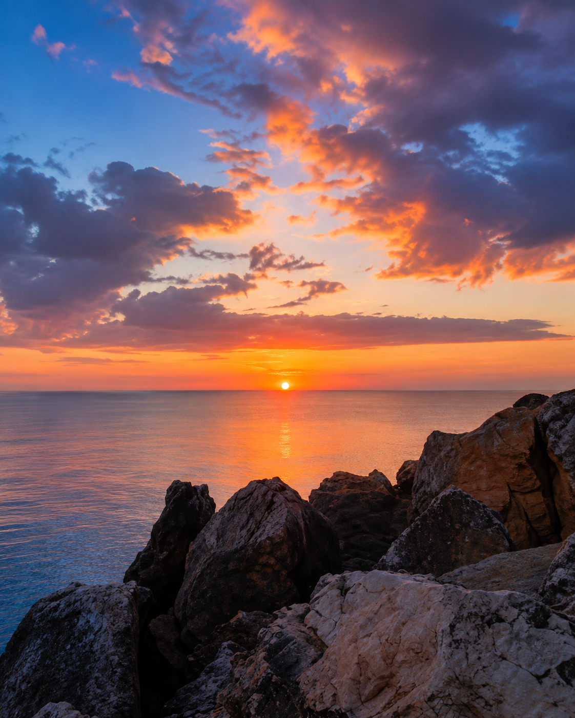 Kenitra Atlantic coast at sunset, used as the city and coastal context for Sidi Boughaba Reserve
